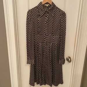 Nanette Lepore Silk Polka Dot Dress